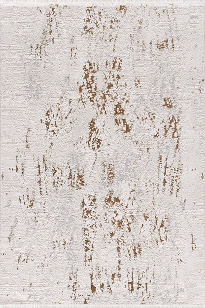 Empera Halı GEMMA 6037 TAUPE Geometrik Desenli Oturma Odası, Antre ve Mutfak Halısı