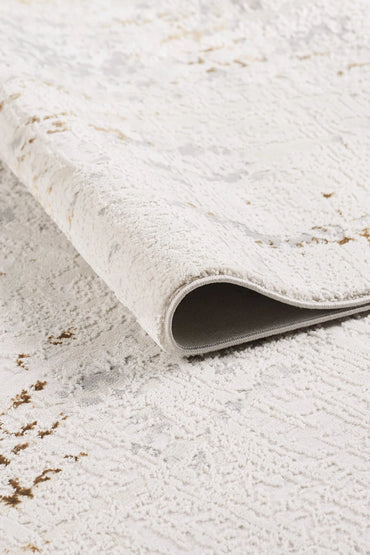 Empera Halı GEMMA 6037 TAUPE Geometrik Desenli Oturma Odası, Antre ve Mutfak Halısı
