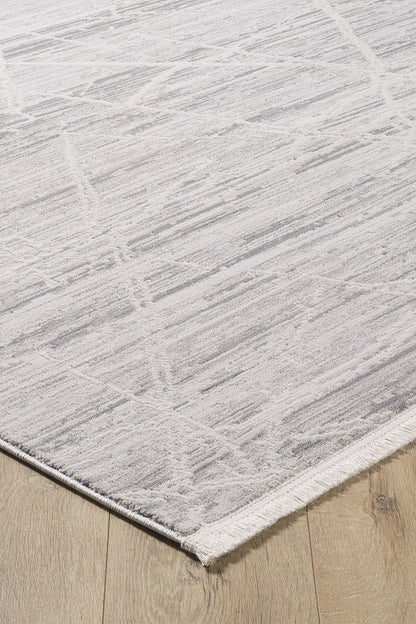 Empera Halı GEMMA 6043 QUARTZ Geometrik Desenli Oturma Odası, Antre ve Mutfak Halısı