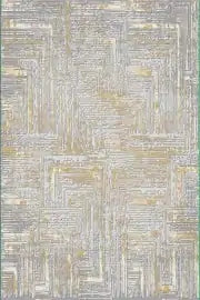 Hermes 1005 Gold Modern Ve Rahat Oturma Odası İçin Uzun Ömürlü Halı