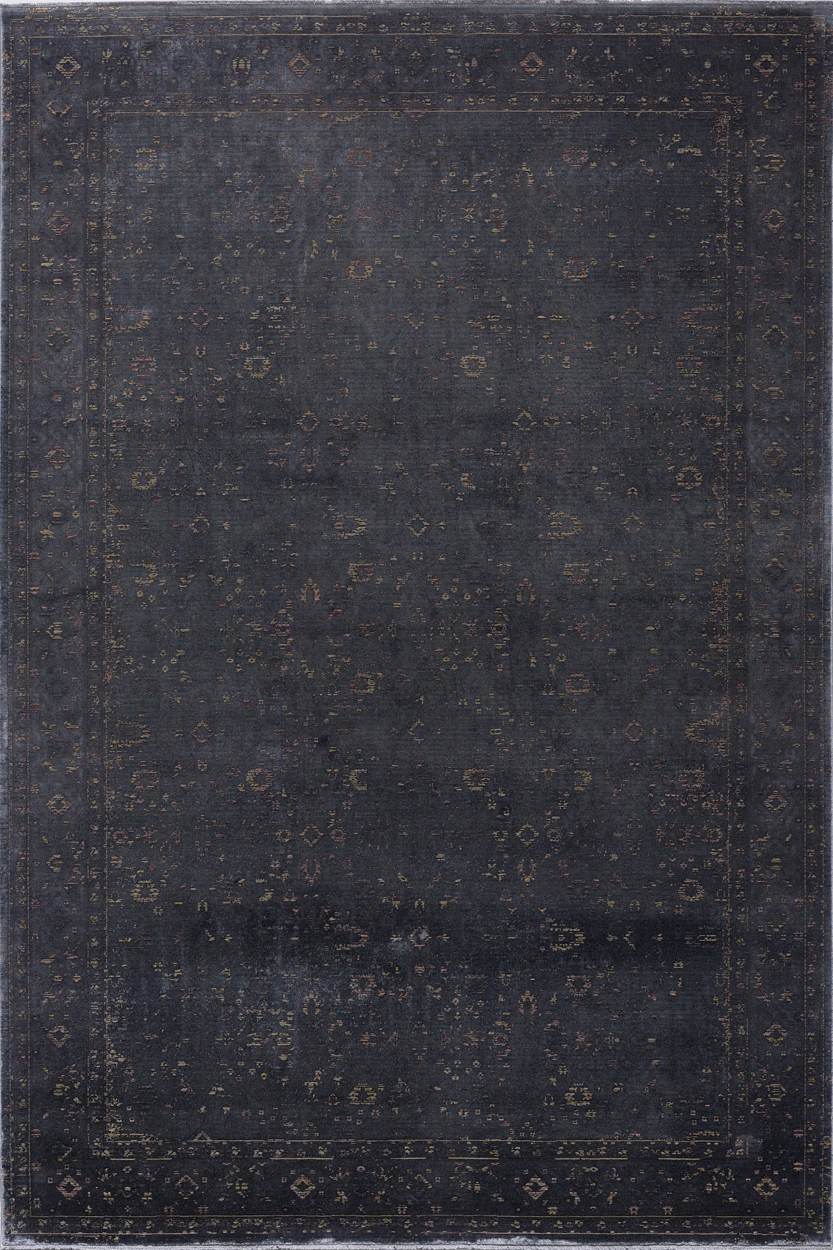 Empera Halı GORDION 6061 GRISEUS Geometrik Desenli Oturma Odası, Antre ve Mutfak Halısı