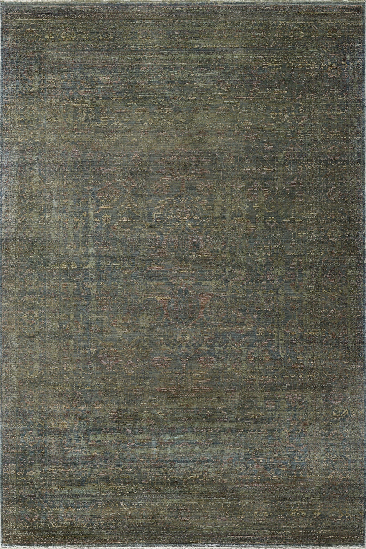 Empera Halı GORDION 6065 ZELENO Geometrik Desenli Oturma Odası, Antre ve Mutfak Halısı (Kopya)