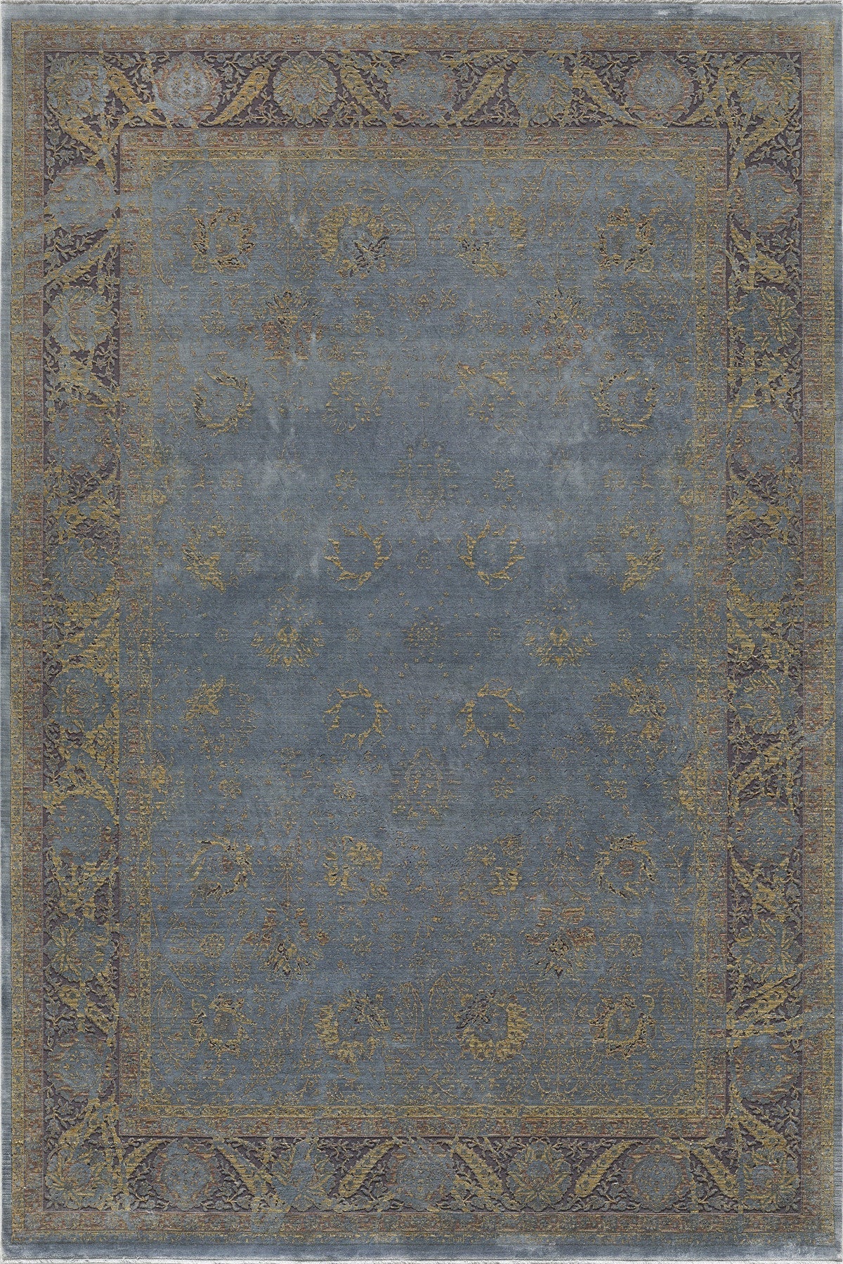 Empera Halı GORDION 6070 GRIS Geometrik Desenli Oturma Odası, Antre ve Mutfak Halısı