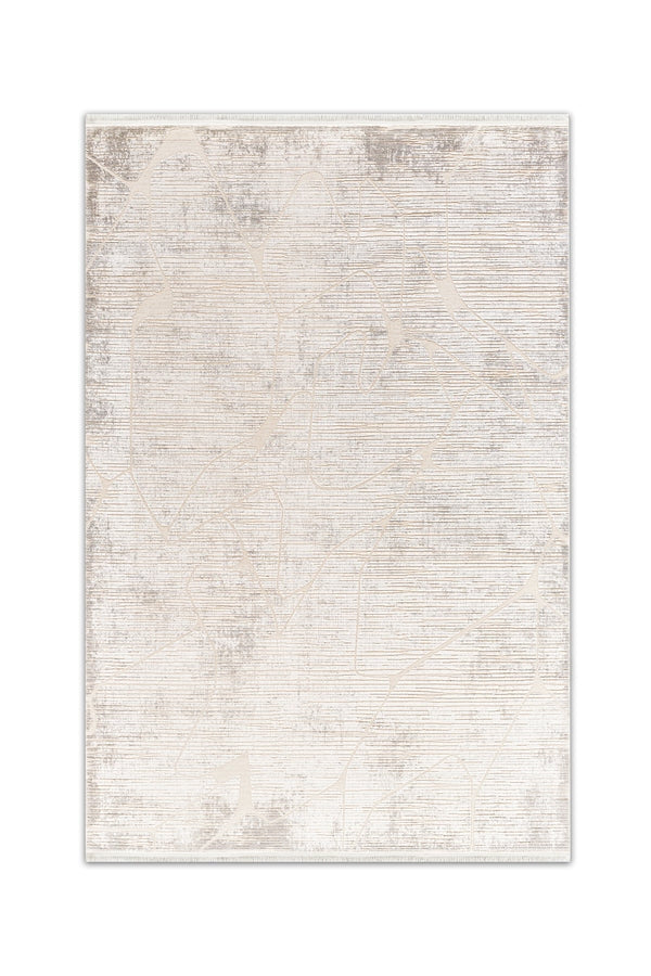 Hisar Soleya HZ03A Krem Modern Salon ve Oturma Odası Halısı