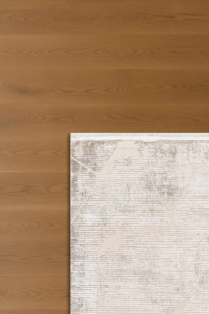 Hisar Soleya HZ03A Krem Modern Salon ve Oturma Odası Halısı