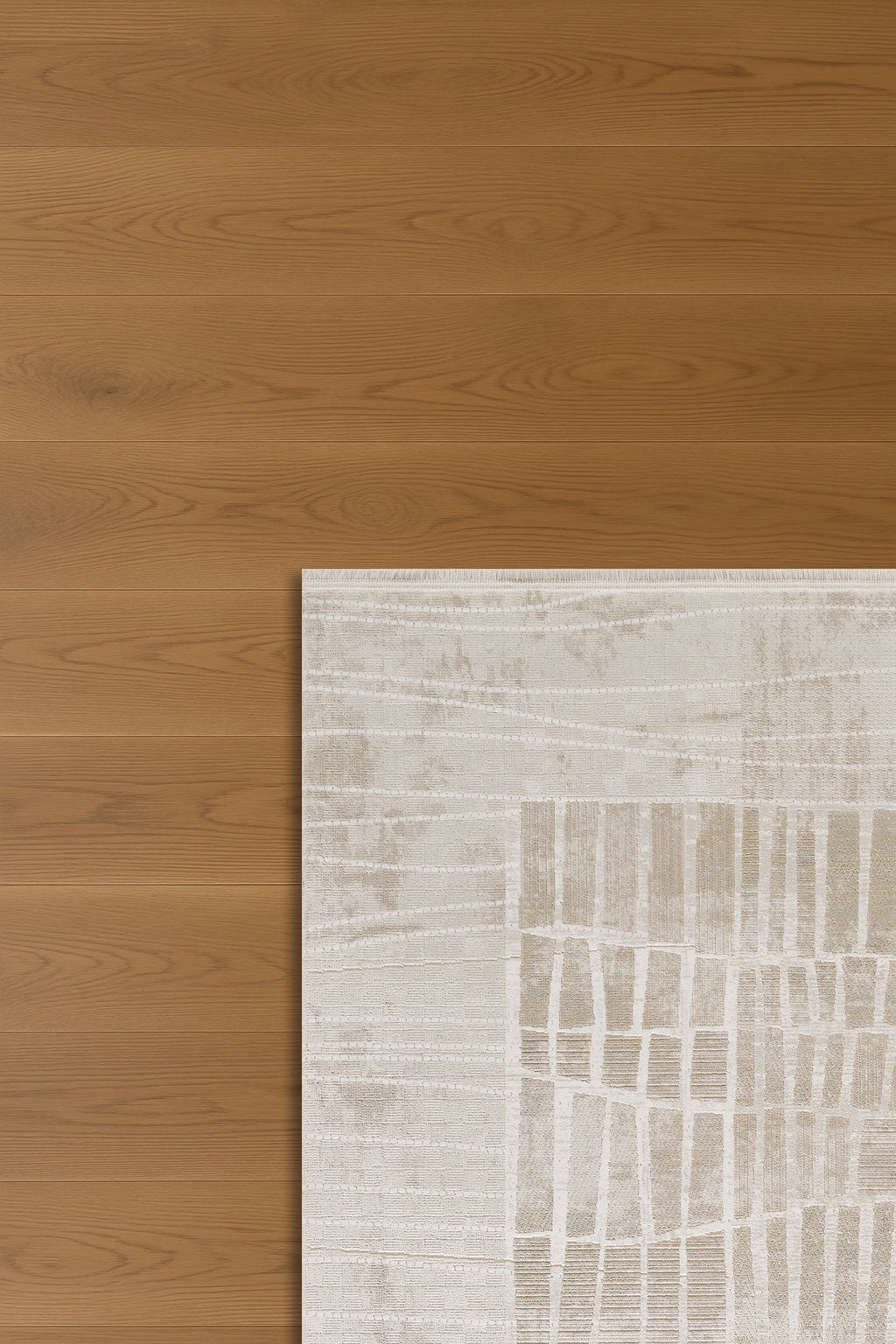 Hisar Veyra HZ08A Kahve Yeşil Modern Klasik Salon ve Oturma Odası Halısı