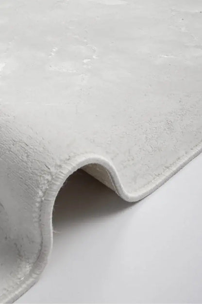 Cotton 1075 Krem Modern Tasarımlı Kaymaz Tabanlı Makine Halısı