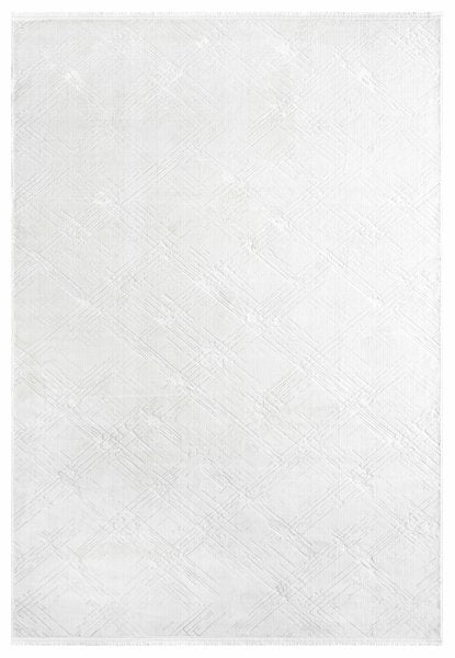 Cotton 1137 Krem Modern Tasarımlı Kaymaz Tabanlı Makine Halısı