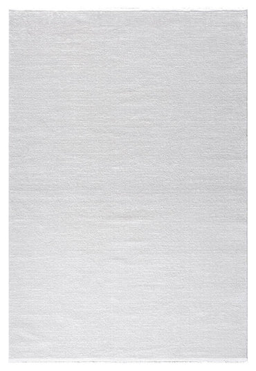 Koza Lara A0245B-Gri Modern Yumuşak Dokulu Minimalist Parlak Viskon Salon ve Oturma Odası Halısı