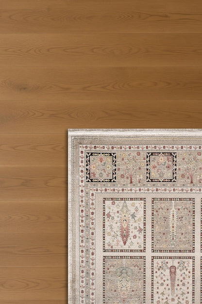 Degrade Liora DG01A Kahverengi Heritage Salon ve Oturma Odası Halısı