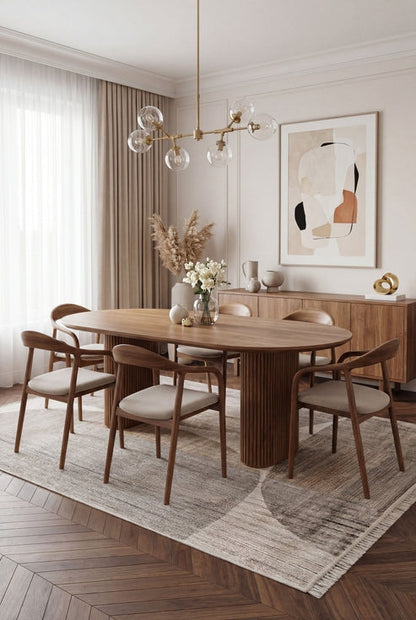 Beykoz Loren ZY01A Koyu Gri Modern Klasik Salon ve Oturma Odası Halısı