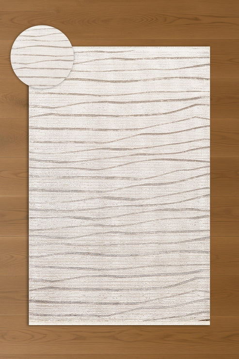 Arbel Loren EI04A Gri Modern Salon ve Oturma Odası Halısı