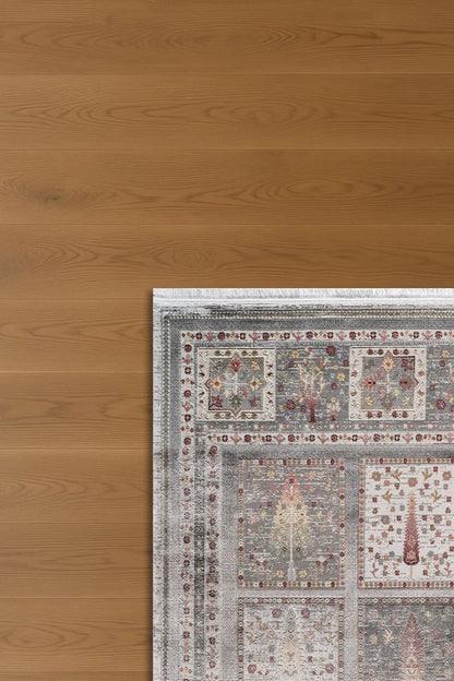 Degrade Loven  DG01B Gri Heritage Salon ve Oturma Odası Halısı
