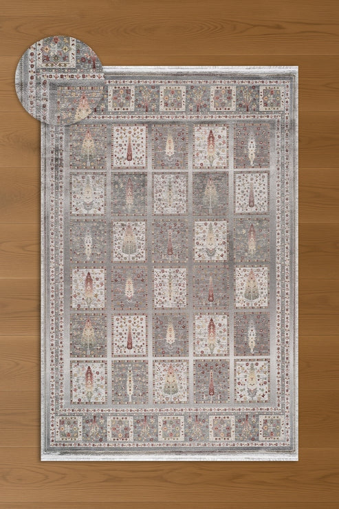 Degrade Loven  DG01B Gri Heritage Salon ve Oturma Odası Halısı