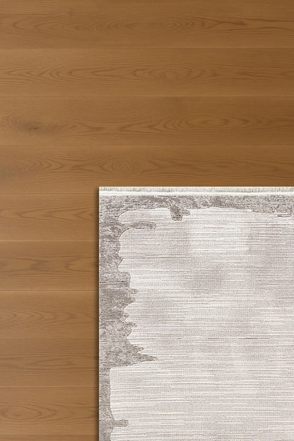 Beykoz Mirea ZY05A Gri Modern Salon ve Oturma Odası Halısı