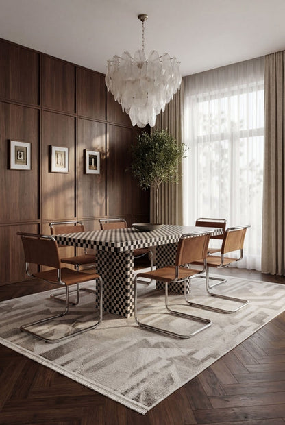 Beykoz Mirel  ZY04A Gri Modern Salon ve Oturma Odası Halısı