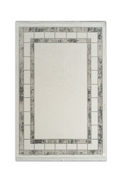 Çınar Noia CY07A Gri Bej Modern Salon ve Oturma Odası Halısı