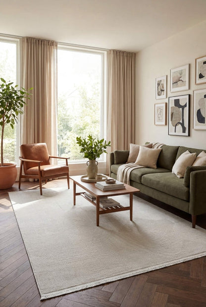 Arbel Norel EI02A Açık Gri Modern Salon ve Oturma Odası Halısı