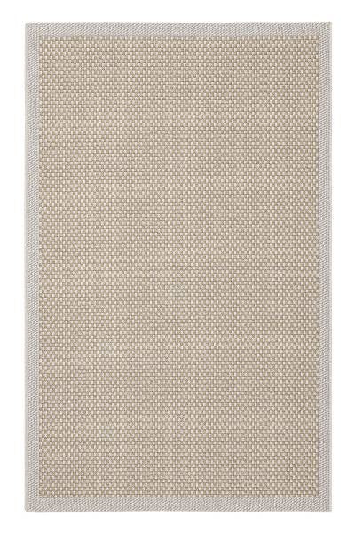 KOZA ORİGİNE B3667B KREM NATURAL İskandinav  Modern Düz Dokuma Minimal Tasarım İç Dış Mekân Halısı