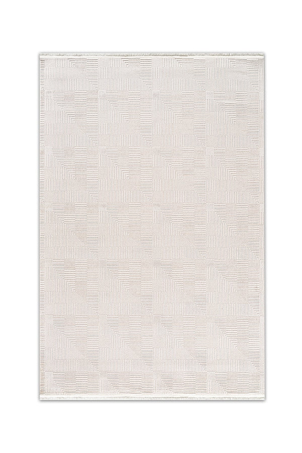 Mira Serena QI04A Krem Modern Salon ve Oturma Odası Halısı