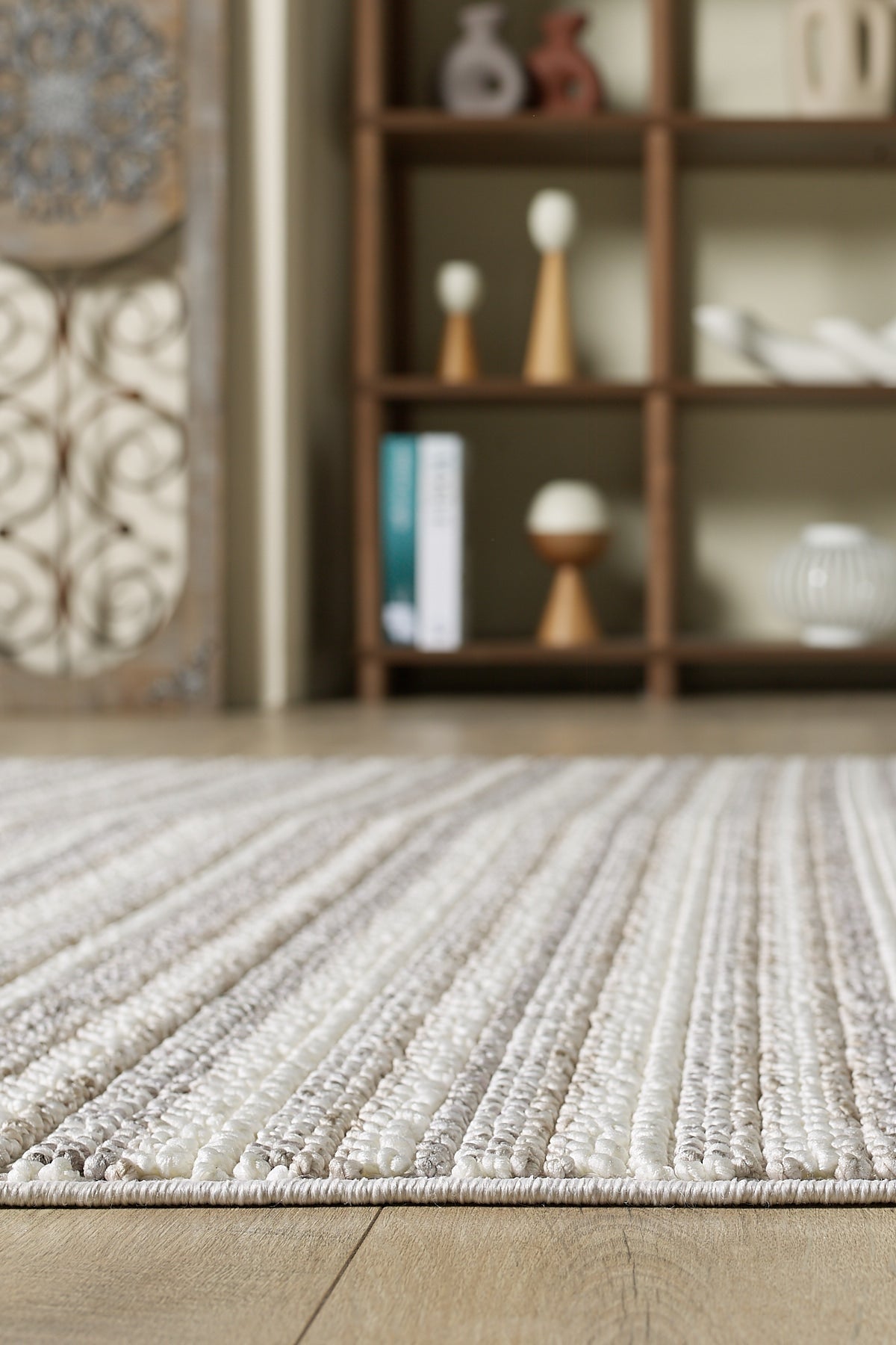 Empera Halı Agra 5018 - Pearl İskandinav Tarzda Modern Oturma Odası ve Mutfak Halısı