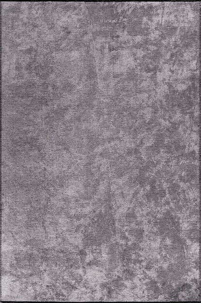 Alanis QG04A Sade Desenli Modern Salon Halısı – Akrilik Şönil Dokuma Taban