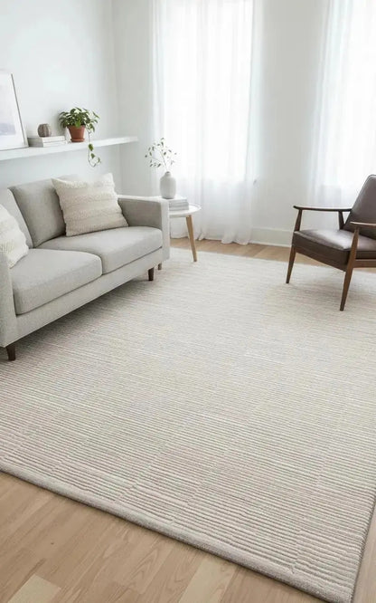 Lara 69719-70 Hav Toz Vermez Yumuşak Dokulu Etnik Desenlere Sahip Modern Halı