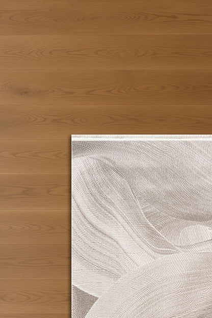 Beykoz Tavis ZY07A Koyu Gri Modern Salon ve Oturma Odası Halısı