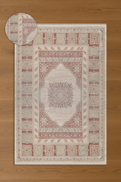 Degrade Varen DG02A Kahverengi Heritage Salon ve Oturma Odası Halısı