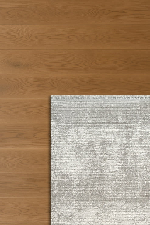 Estefan Vena EU04A Bej Gri Modern Salon ve Oturma Odası Halısı