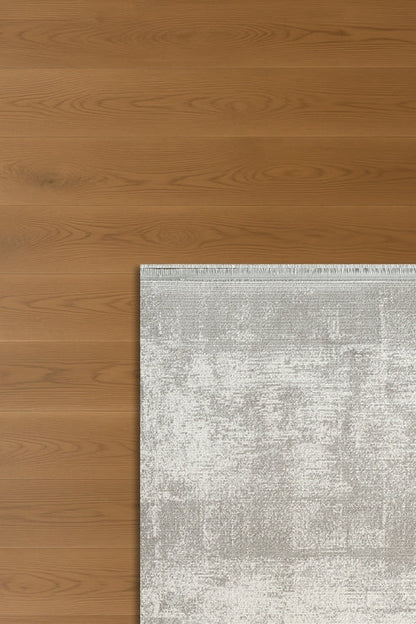 Estefan Vena EU04A Bej Gri Modern Salon ve Oturma Odası Halısı
