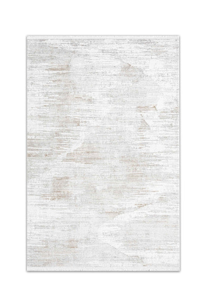 Hermes Viri HU05A Krem Beyaz Modern Salon ve Oturma Odası Halısı