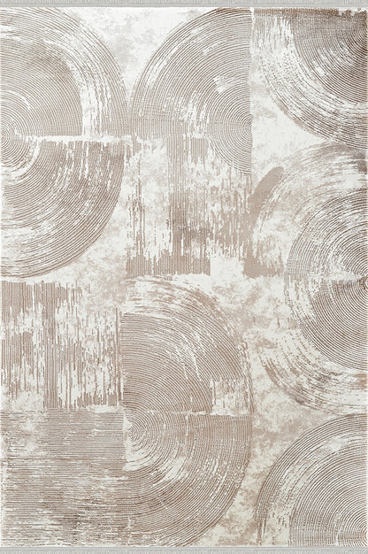 Luce ZL09A  Yumuşak Dokulu Kalın Akrilik Modern Soyut Desenli Salon ve Oturma Odası Halısı