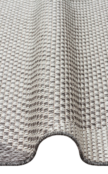 Mono MNO 03 Gri - Yıkanabilir Kaymaz Kilim Halı