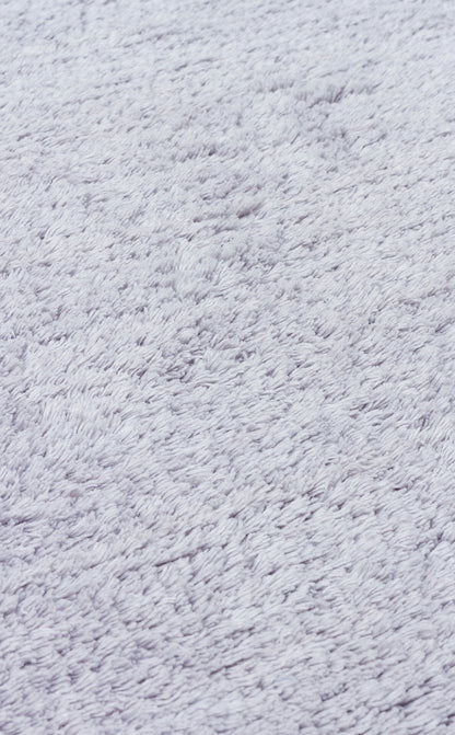 Cotton Boon CBN Plain Gri - Yıkanabilir Kaymaz Naturel Pamuk Bebek Halısı