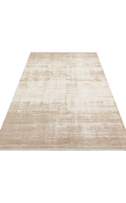 PDN 04 CREAM BEIGE  - PADONA - Extra Yumuşak Dokulu Sık Dokuma Modern Desenlere Sahip Şık Salon Halısı