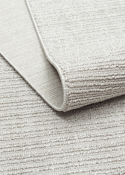 MONO LOOP 03 Gri Bukleli Sisal Dokuma Yıkanabilir Kaymaz Tabanlı Kolay Temizlenebilir Makine Halısı