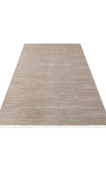 ST 907 BEIGE  - SATEEN LUX - Hav Toz Vermez Modern Halı