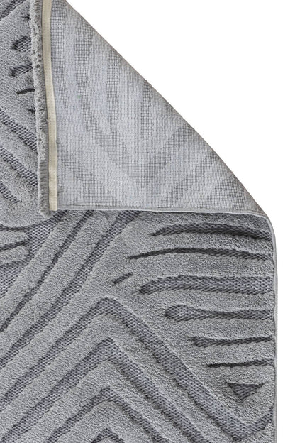 Orion 4223 Gri - Dokuma Halı | Flat Cut Desenli Salon Halısı