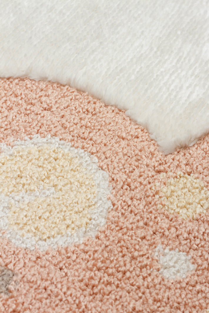 Bambıno BMB 06 Krem Multy -  Yumuşacık Dokulu Pastel Renklere Sahip Çocuk Halısı