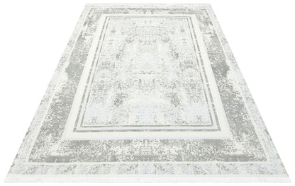 ST 17 SILVER XW  - SATEEN - Hav Toz Vermez Yıkanabilir Kaymaz İnce Dokuma Modern Halı 