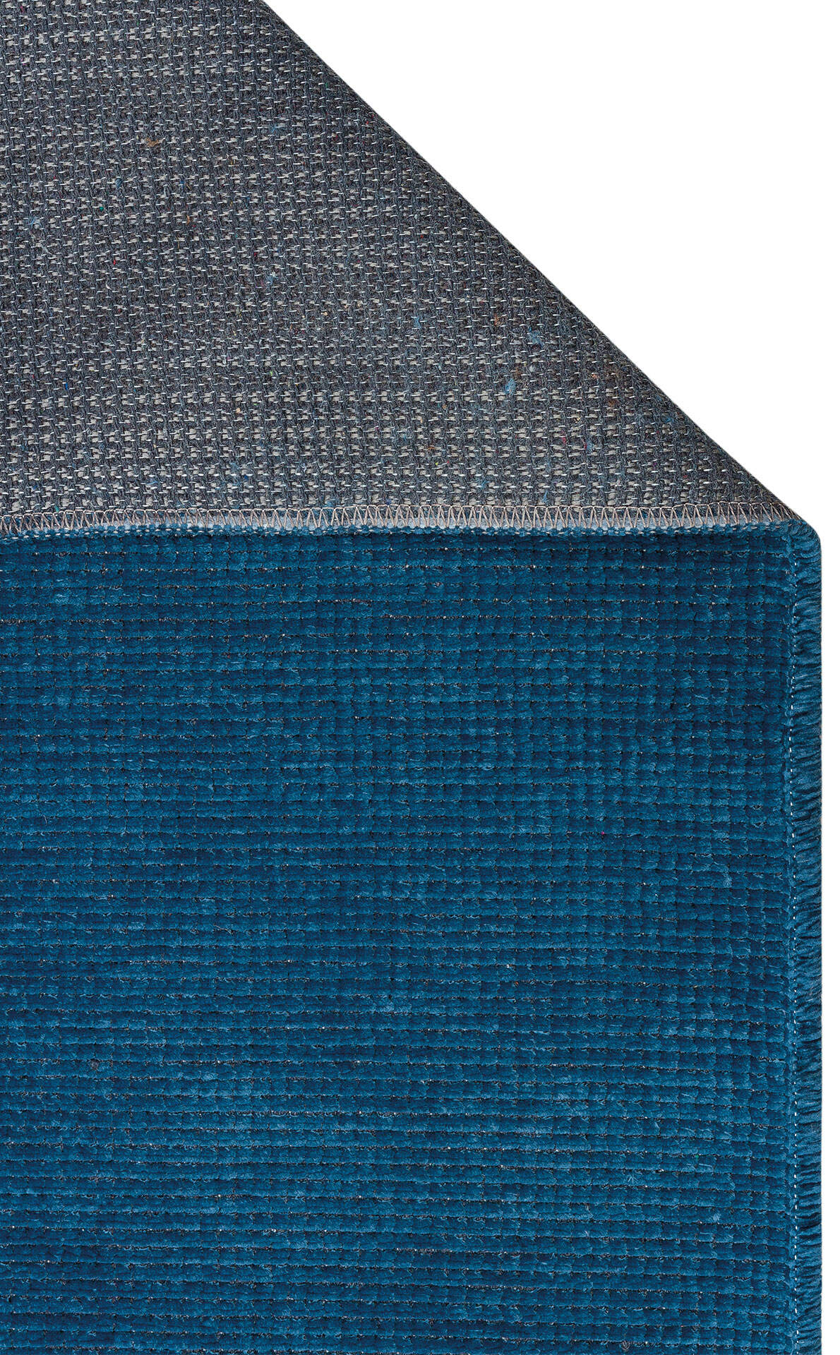 CPR 01 NAVY  - CAPRI - Hav Toz Vermez Kaymaz Kolay Kullanımlı Yıkanabilir Düz Renk Kilim