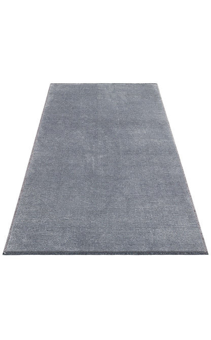 CPR 01 GREY  - CAPRI - Hav Toz Vermez Kaymaz Kolay Kullanımlı Yıkanabilir Düz Renk Kilim
