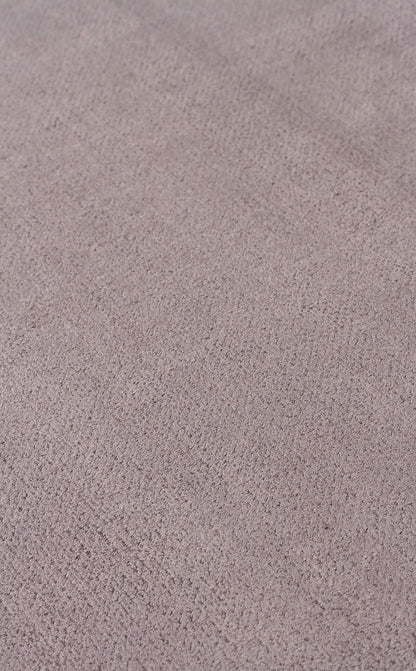 Lugano LUG Plain Charcoal - Viskon Halı | Sık Dokuma Salon Halısı