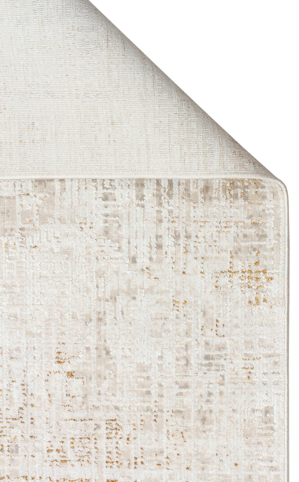 RM 03 CREAM BEIGE  - ROMA - Viskon ve Polyester ile Üretilen Şık Salon Halısı