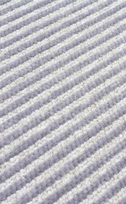 Ada Plain Gri - Yıkanabilir Kaymaz Hav Yapmaz Modern Düz Dokuma Kilim
