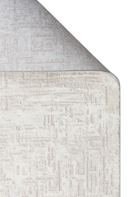 Lagos XW LGS 24 Krem Bej - Hav Toz Vermez Eskitme Desenli Modern Makine Halısı 