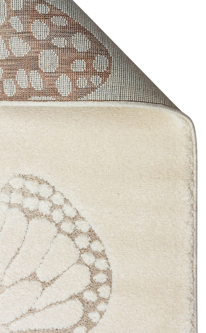 PCL 03 CREAM MULTY  - PICCOLO - Pastel Renkli Hav ve Toz Vermeyen Çocuk Halısı