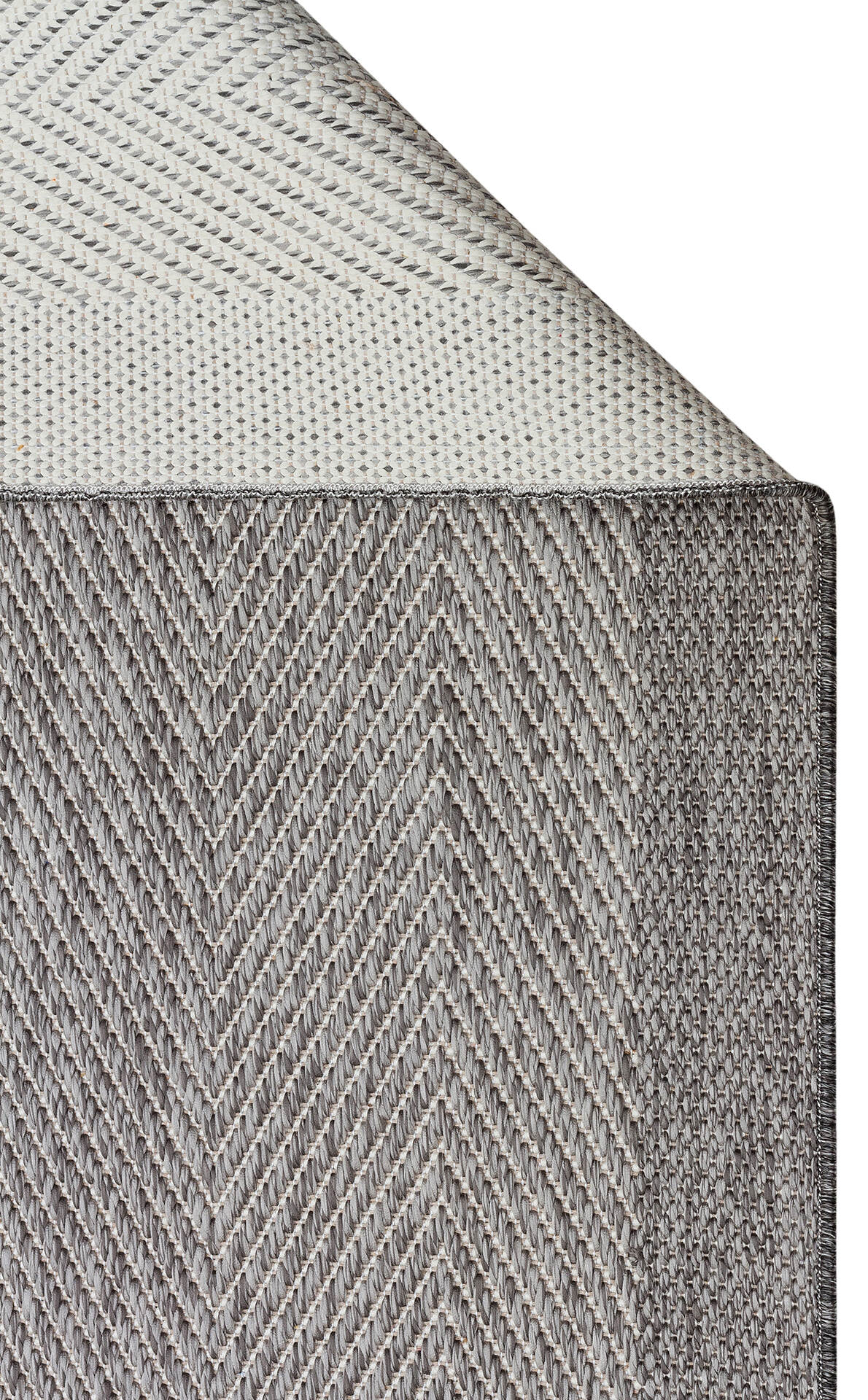 Mono MNO 02 Gri -Yıkanabilir Kaymaz Kilim Halı