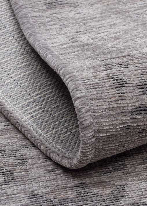 Liza LIZ 03 Gri XW - Düz Pamuk Dokulu Kilim Kaymaz Tabanlı, Yıkanabilir, Uzun Ömürlü Kilim